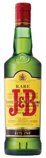 J&B BLENDED SCOTCH WHISKY 70CL